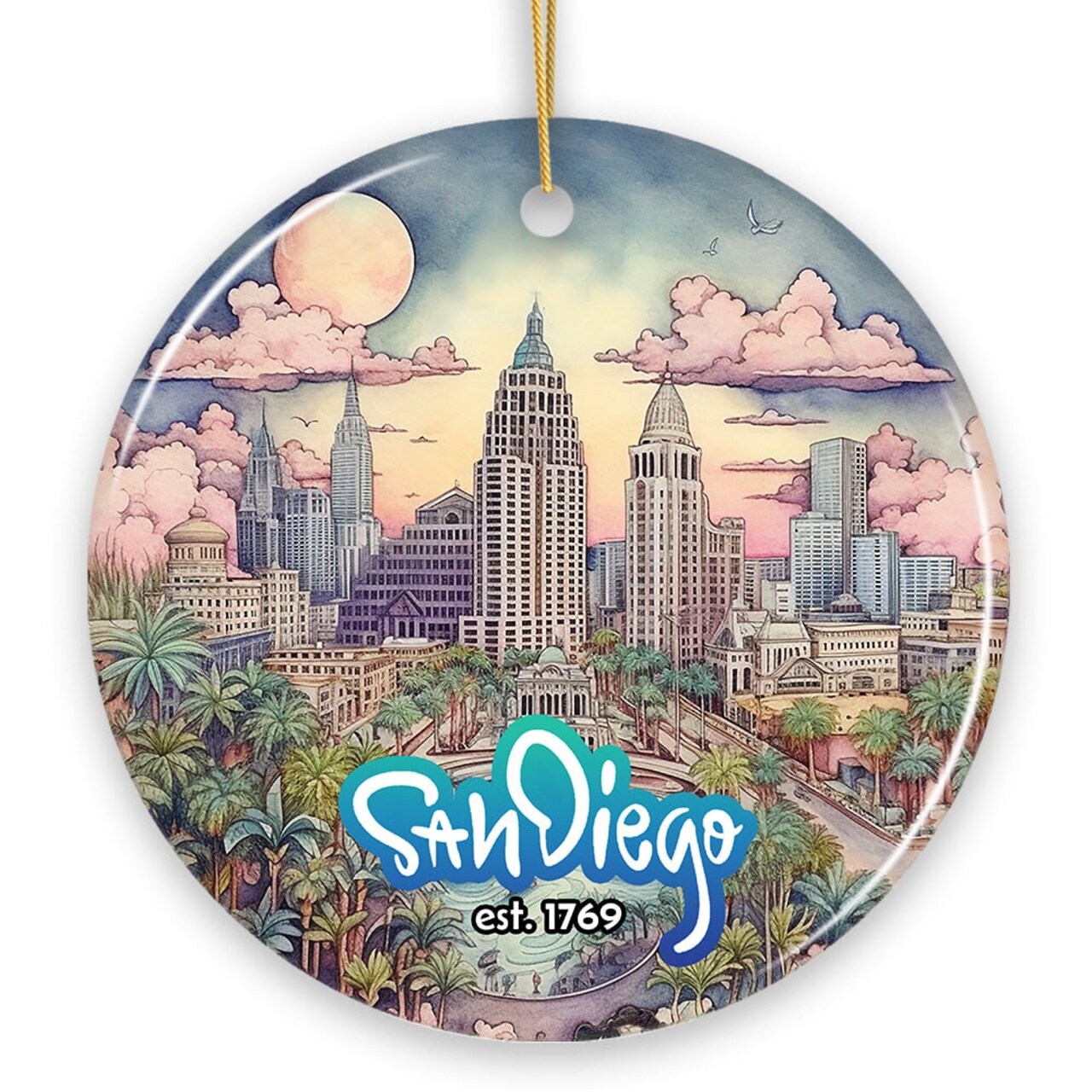Creative San Diego Holiday Decoration, Memorable Memento and Present